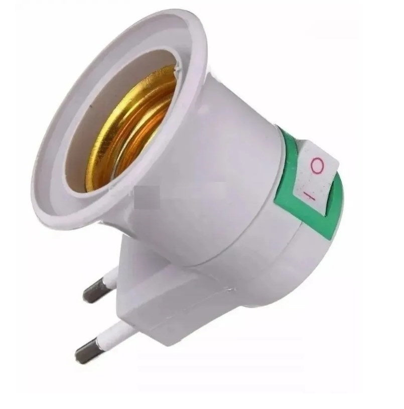 Soquete E27 Enchufe Interruptor Switch Ampolleta Luz 220v