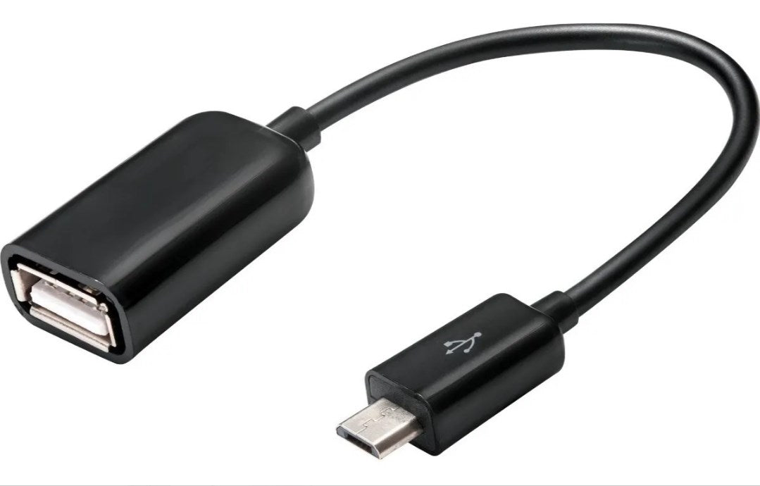 Cable Otg Usb A Micro Usb 2.0 De 5 Pines Y 15 Cms Pendrive