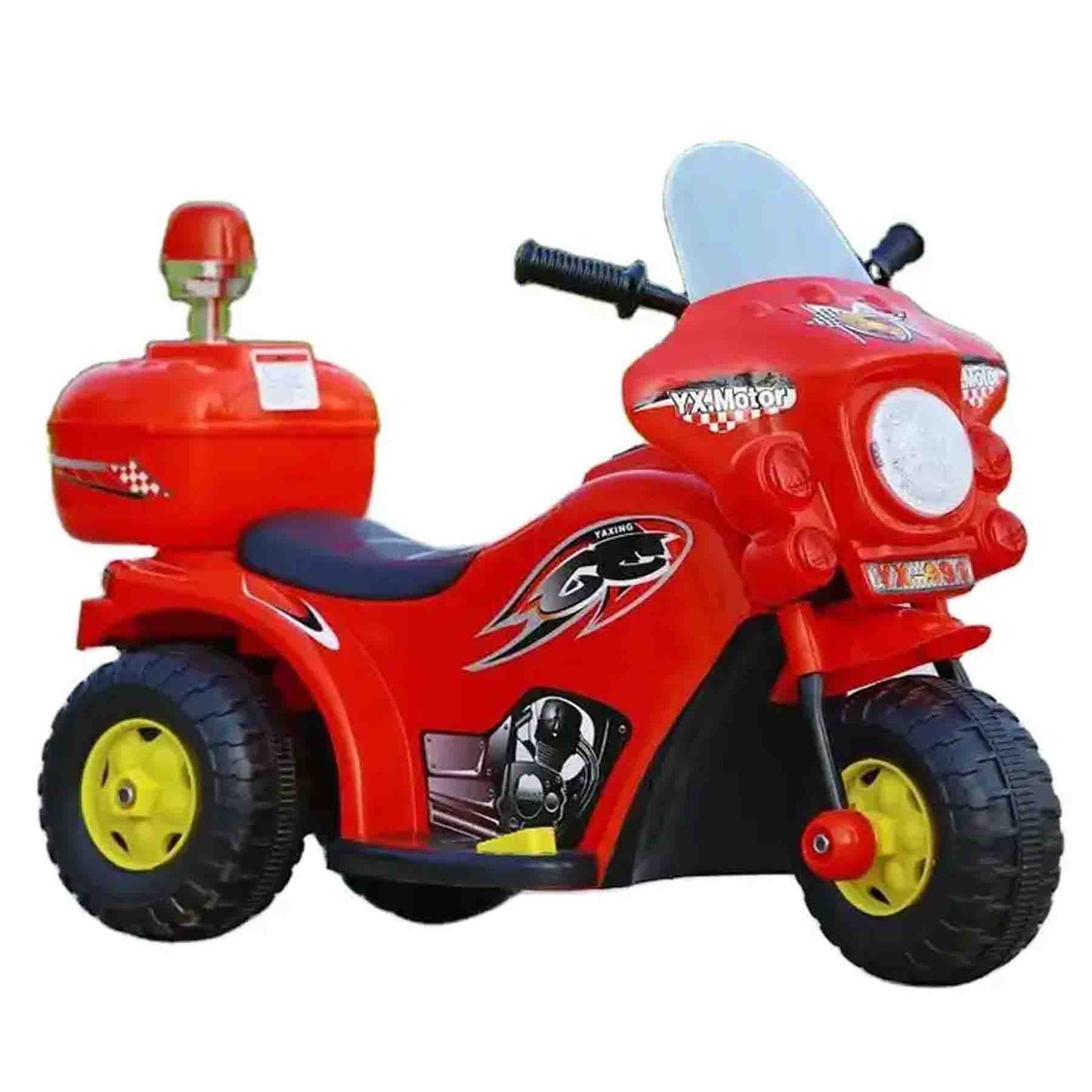 Moto Policial V2 M25 Electrica Correpasillo Luces Sonido