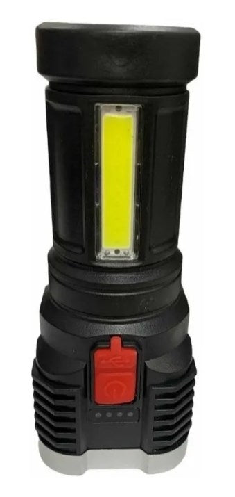 Linterna Recargable De Mano De 5 Focos Usb T10