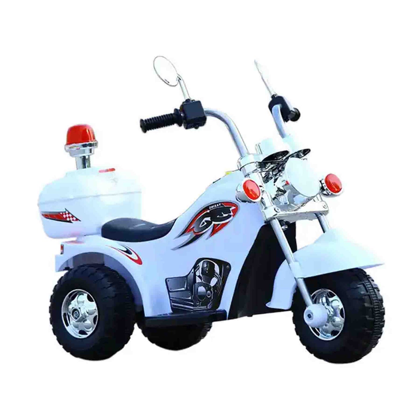 Moto Policial Shopera M26 Electrica Correpasillo Luces Sonido