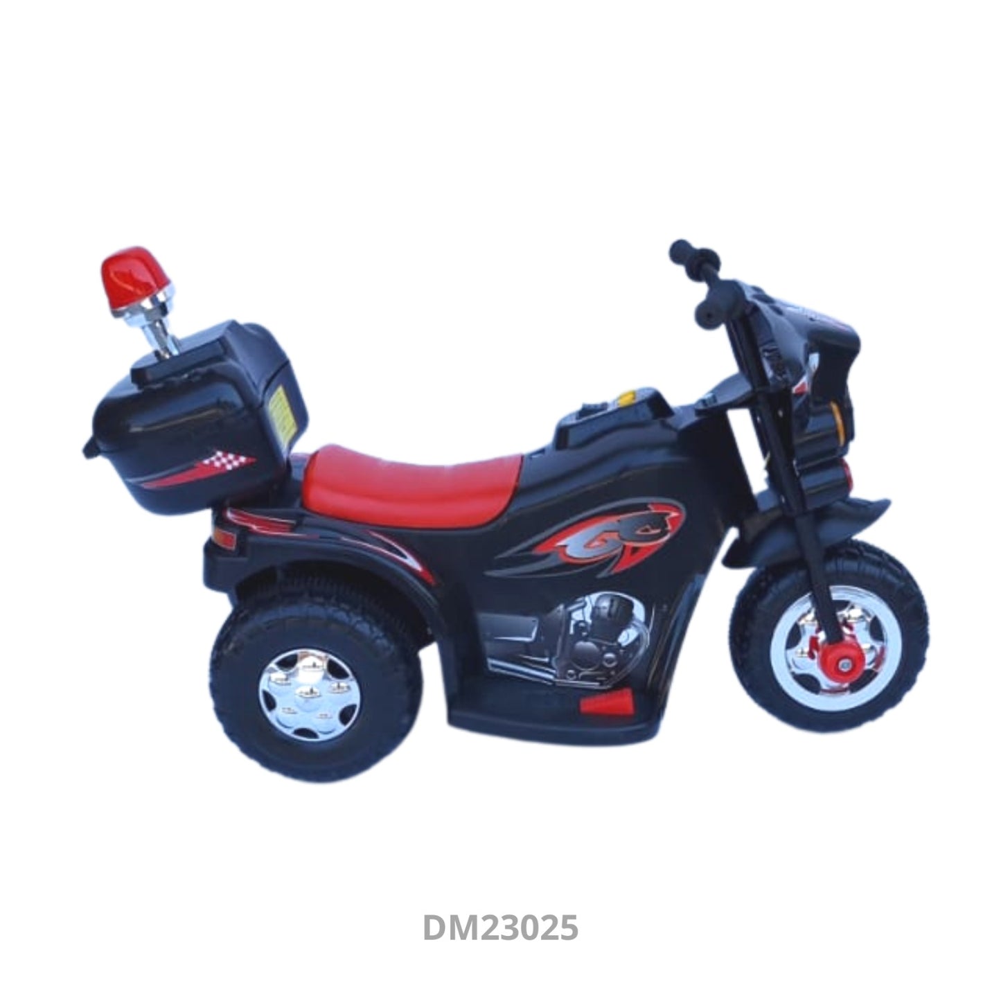 Moto Policial V2 M25 Electrica Correpasillo Luces Sonido