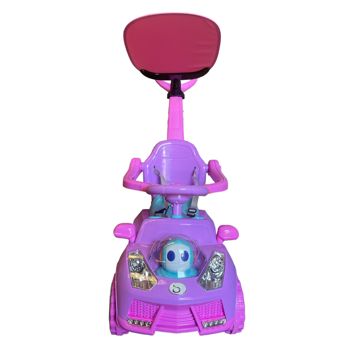 Auto Correpasillo Con Empujador Y Toldo Desmontable