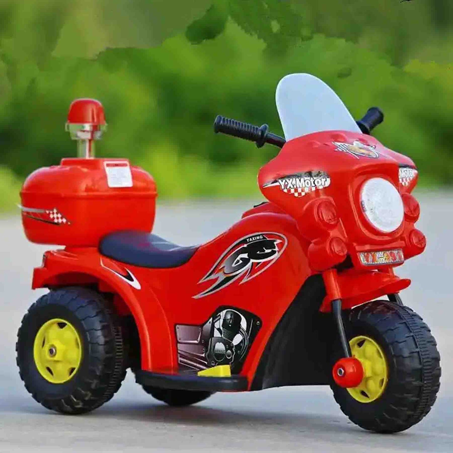 Moto Policial V2 M25 Electrica Correpasillo Luces Sonido