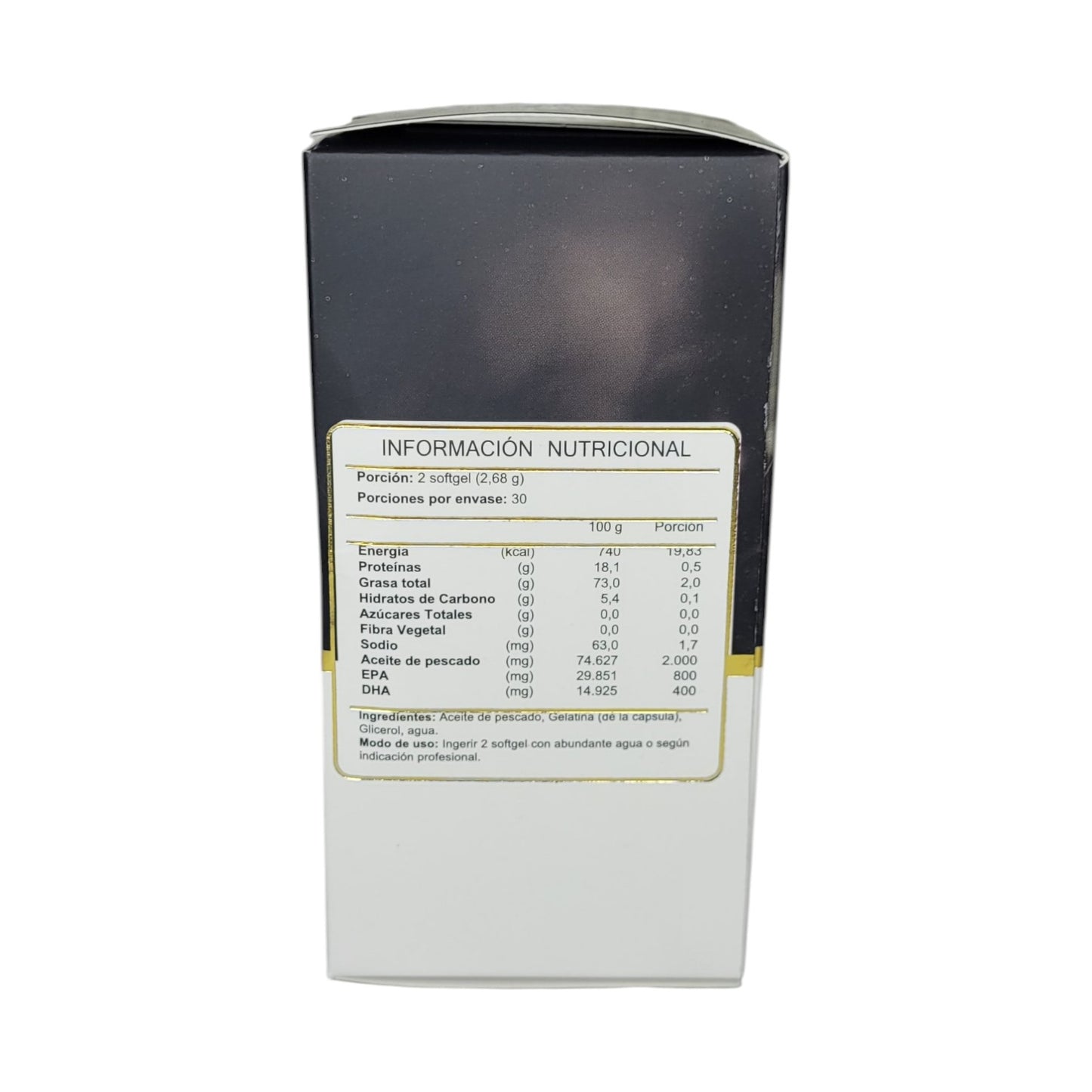 Omega 3 Premium FNL DHA EPA Salud Colesterol Triglicéridos
