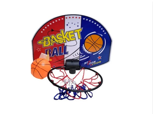 Aro Basketball Juguete Niño Baloncesto Casa + Balón Inflador