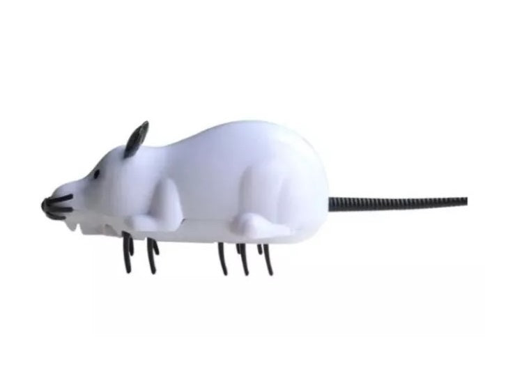 Ratón Robot Eléctrico Pila Incluida Juguete Mascota Gato