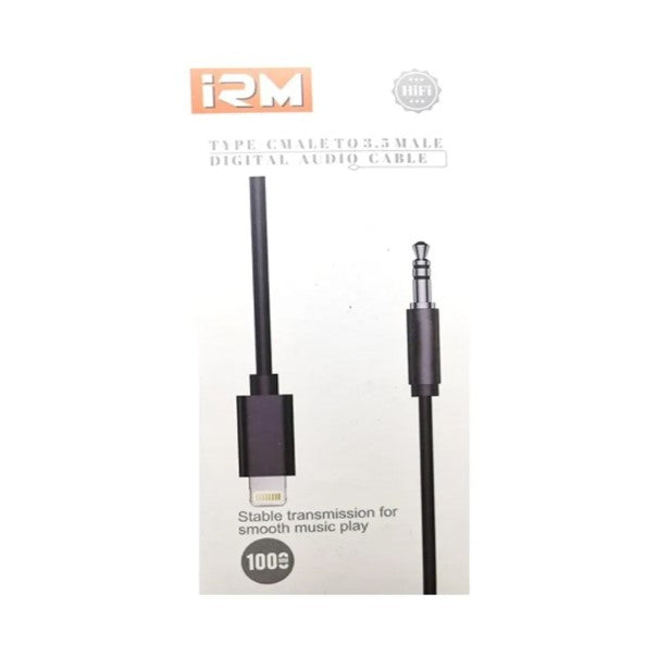 Cable De Audio Lightning Celular Usb Lightning A Jack 35mm