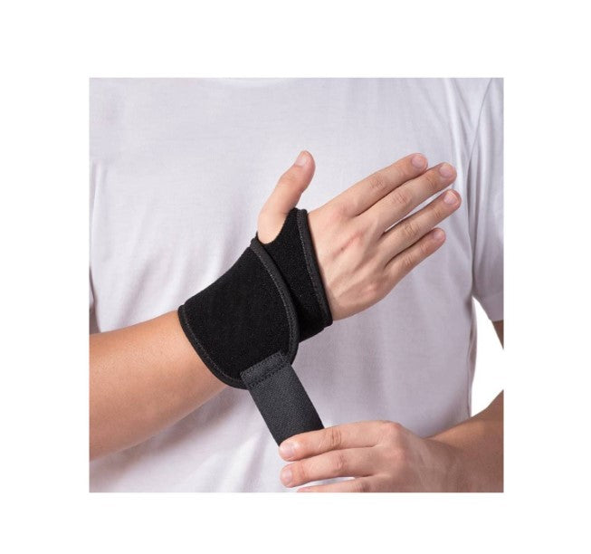 Muñequera Pulgar Deportiva Protección Elástica Muñeca Y Mano