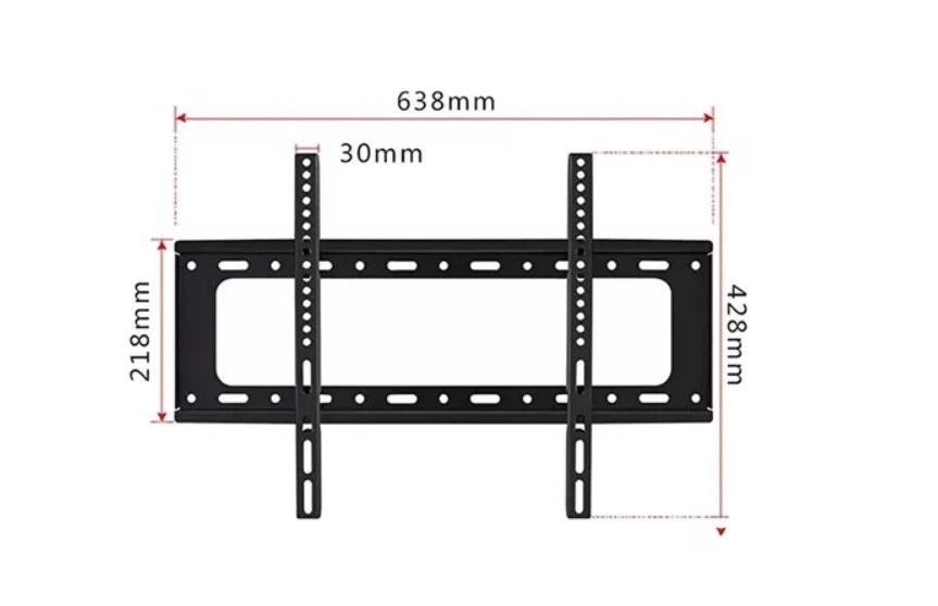 Soporte Pared Fijo Base Tv Monitor 40 A 80 Pulgadas Max 75kg