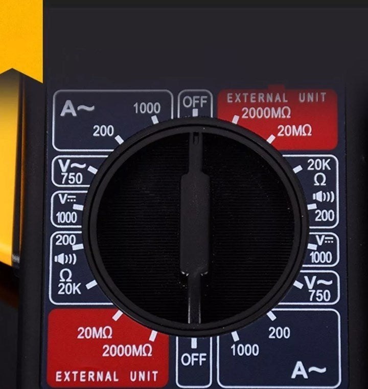 Tester Pinza Multitester Amperímetro Digital Dt266 Medidor