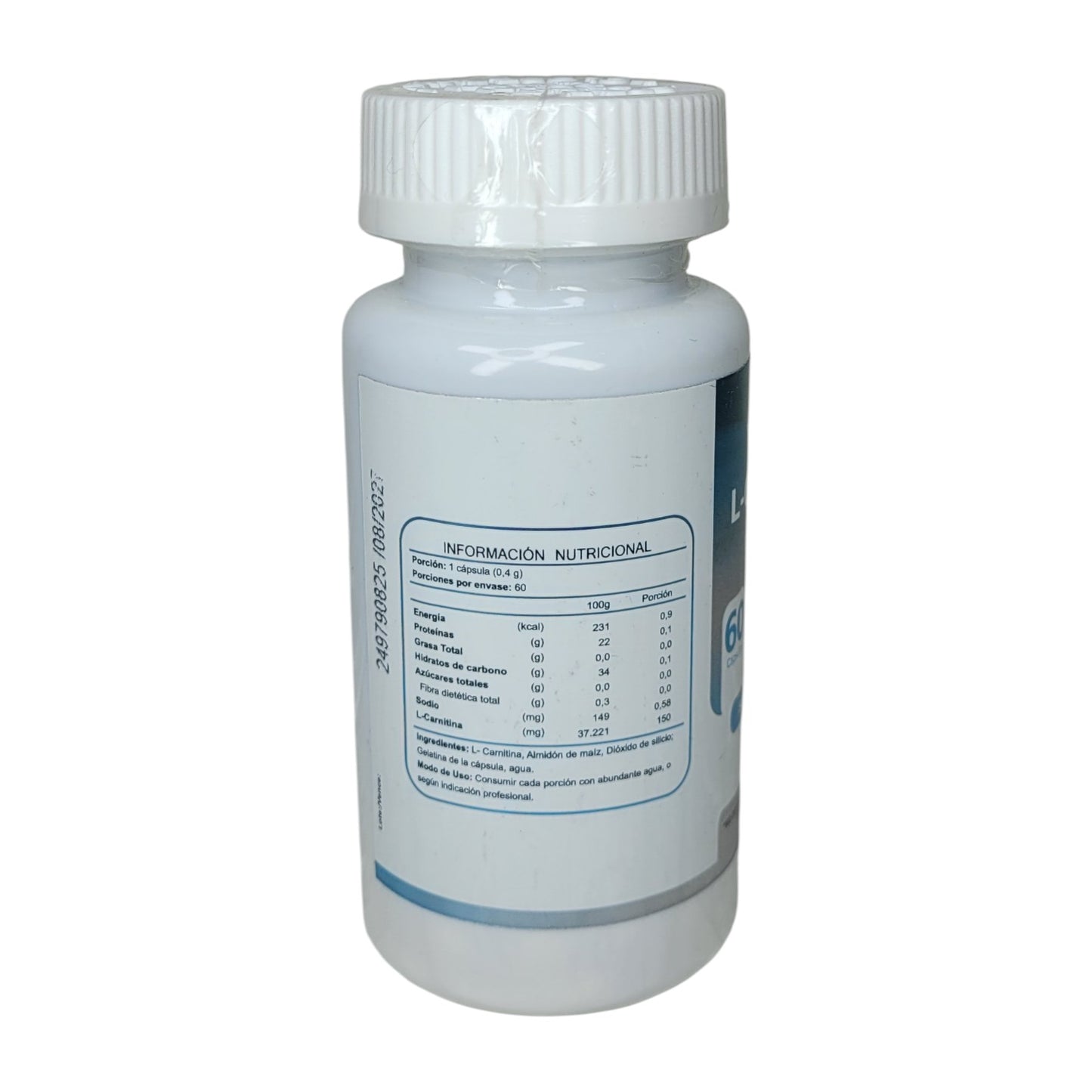 L-Carnitina Suplemento Natural FNL Masa Muscular Metabolismo