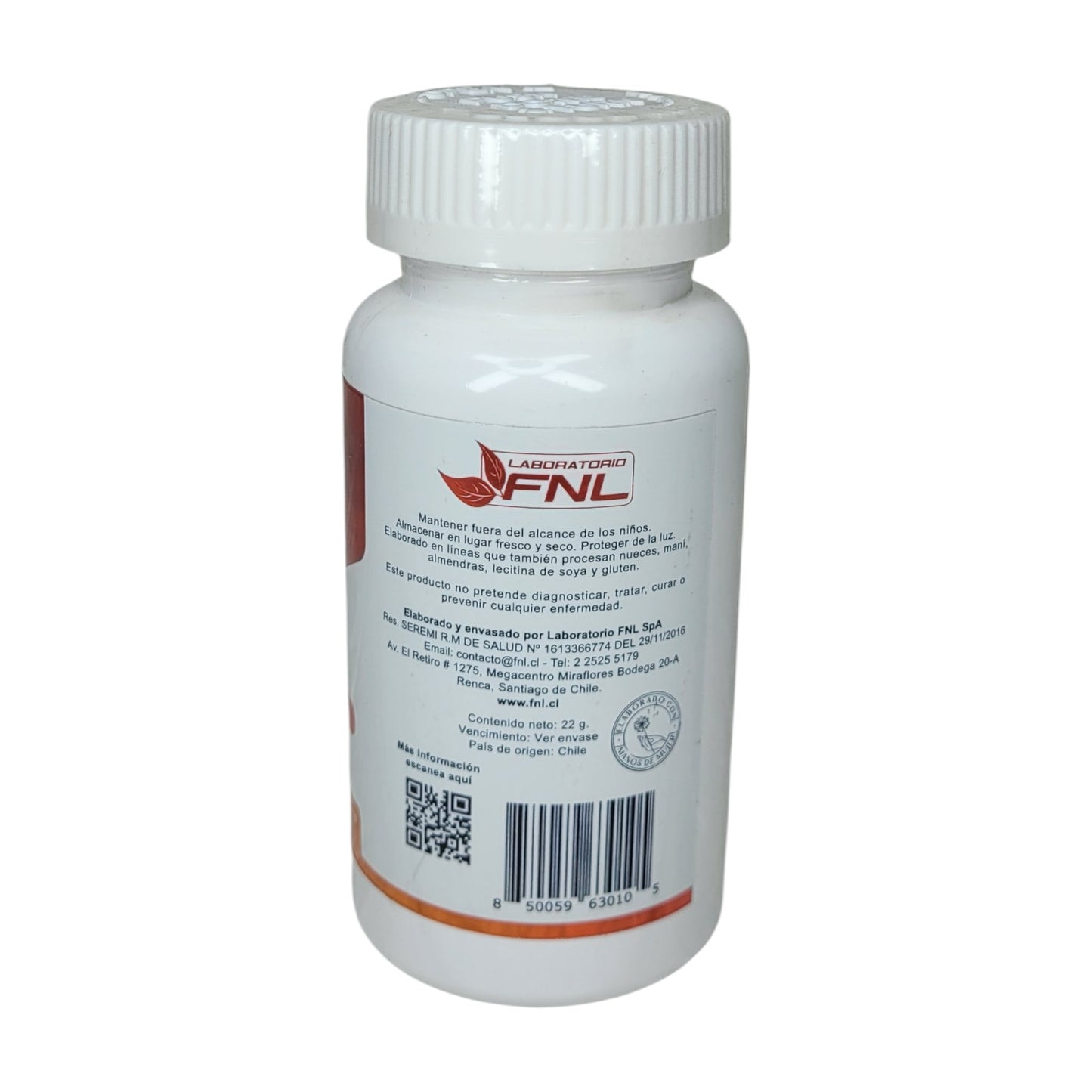 Ginseng FNL Natural 60 Cápsulas Suplemento Bienestar Mental