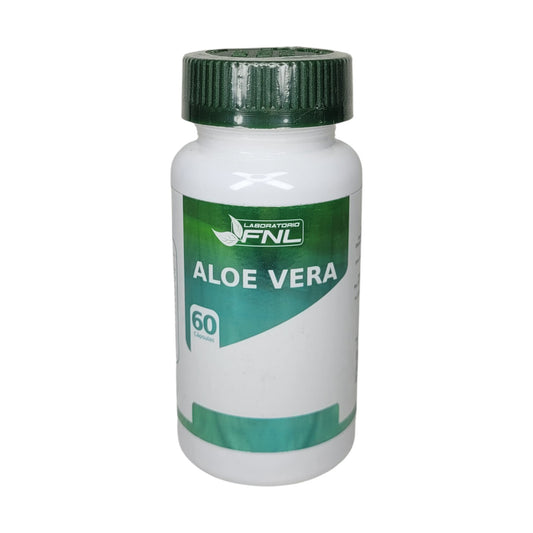 Suplemento Aloe Vera FNL 60 Cápsulas Bienestar Digestivo