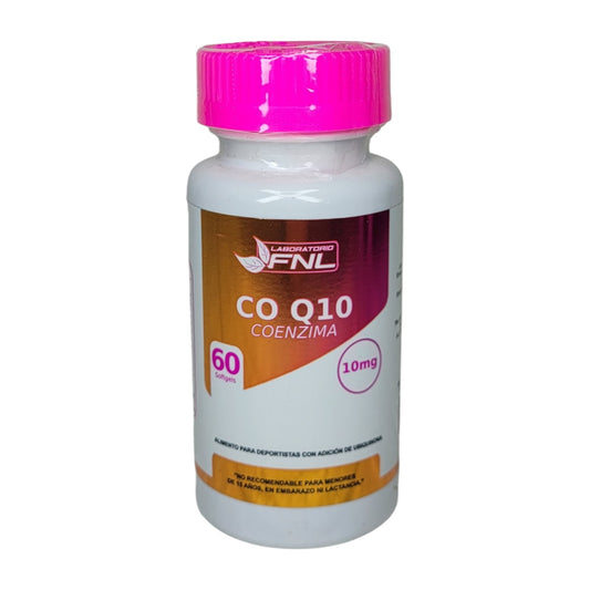 Coenzima Q10 FNL 60 Cápsulas 10mg Salud Cardiovascular