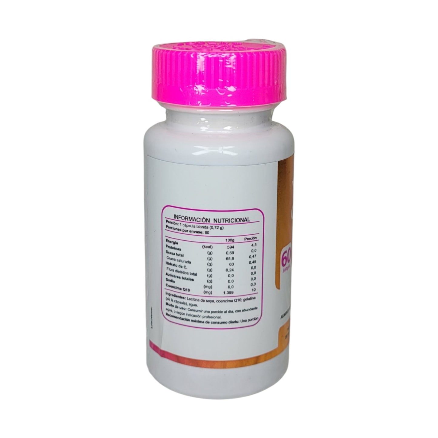 Coenzima Q10 FNL 60 Cápsulas 10mg Salud Cardiovascular