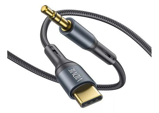 Cable Audio Vidvie USBC Aux 180cm Celular Usb C A Jack 3.5mm