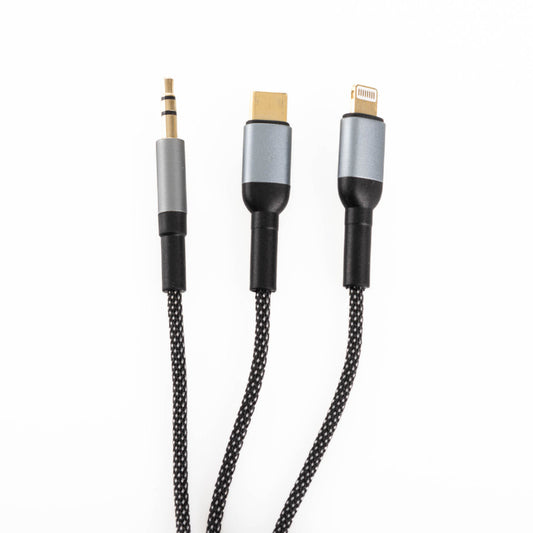 Cable Audio Vidvie USBC Lightning Celular Iphone Jack 3.5mm