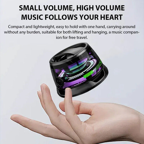 Mini Parlante G200 Magnetico Bluetooth RGB Celular Portatil