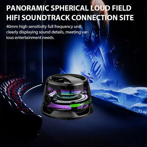 Mini Parlante G200 Magnetico Bluetooth RGB Celular Portatil