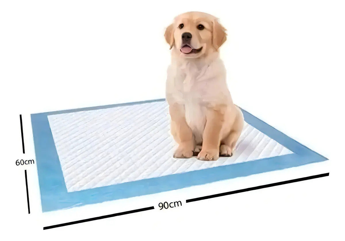 Pack 20 Pañales Sabanillas Mascotas Perros Gatos 90x60 cm