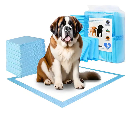Pack 20 Pañales Sabanillas Mascotas Perros Gatos 90x60 cm