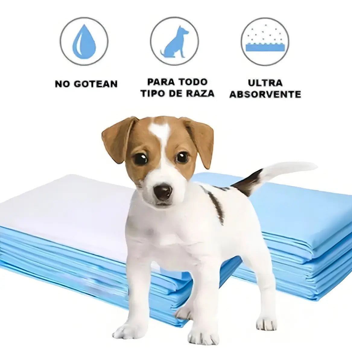 Pack 20 Pañales Sabanillas Mascotas Perros Gatos 90x60 cm