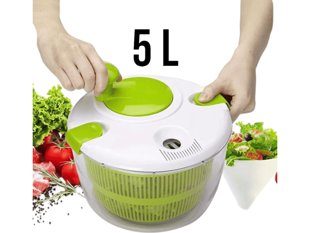 Escurridor Ensalada Centrifuga Secado Rapido Frutas Verduras