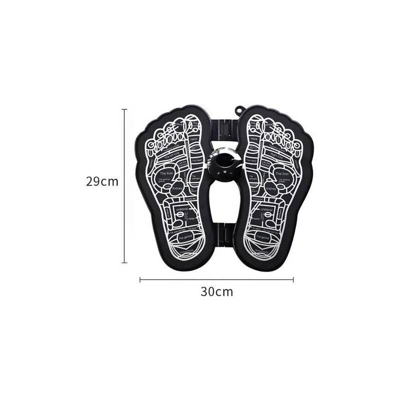 Masajeador EMS Pies Eléctrico USB Portátil Estimula Muscular