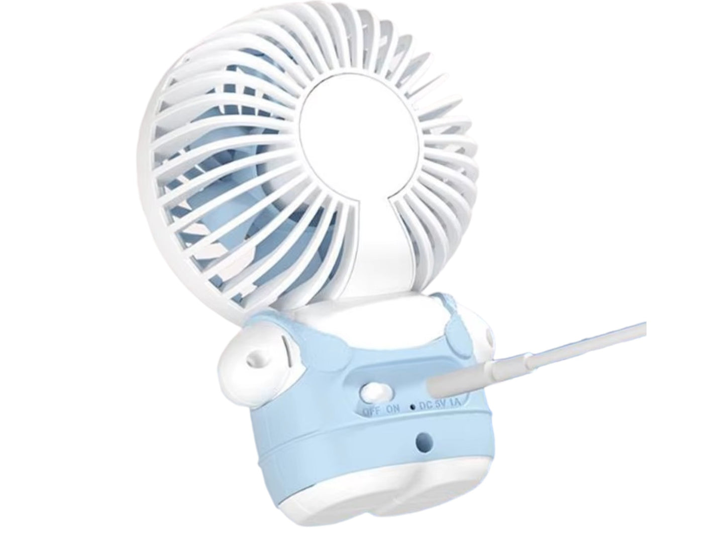 Mini Ventilador Portatil Viaje Mesa Fresco Verano Recargable