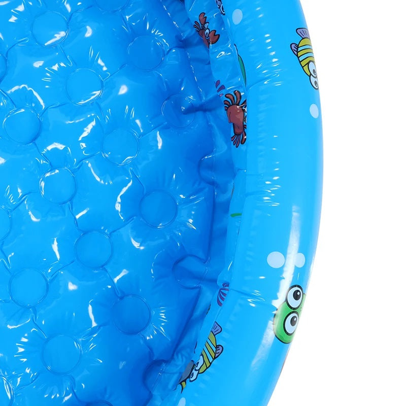 Piscina Inflable Acolchada Plástico Niño Verano 140 X 40 Cms