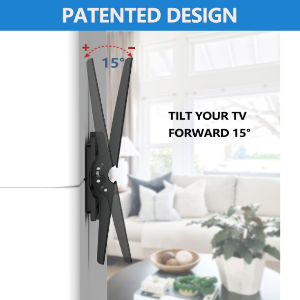 Soporte Fijo Para TV  Monitor de 26 hasta 65 Pulgadas Negro