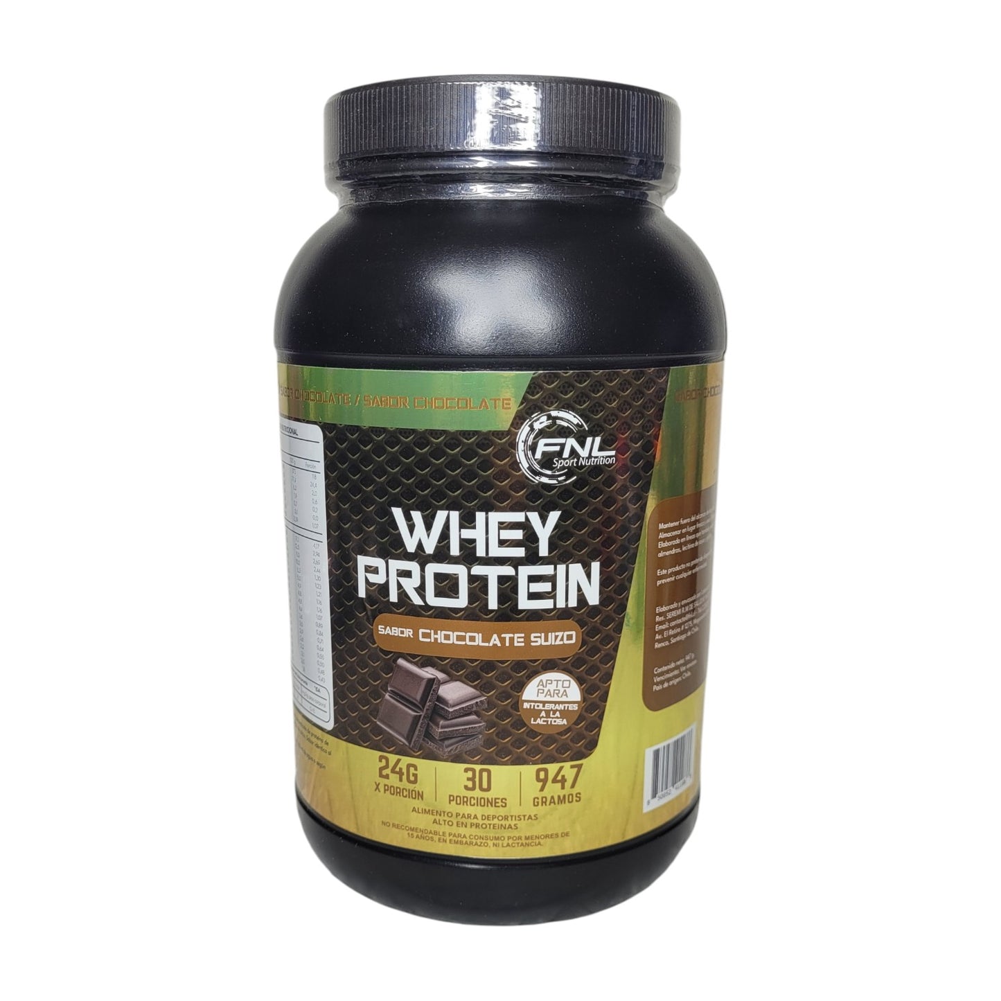 Whey Protein FNL Aumento Múscular Fitness Proteína de Suero
