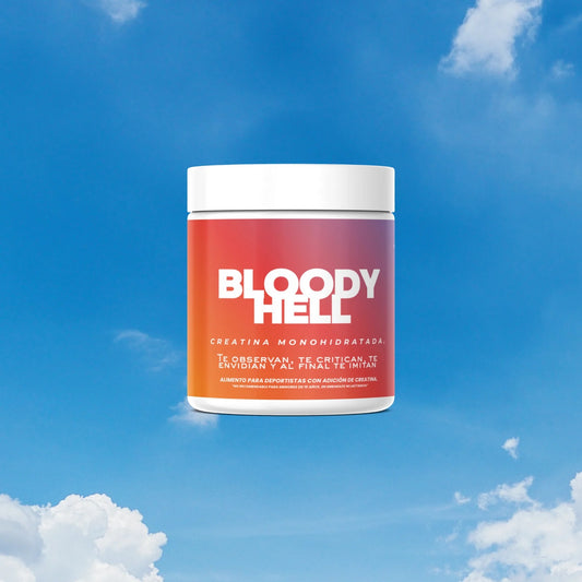 Creatina Monohidratada Bloody Hell 300 Gramos 60 Servicios