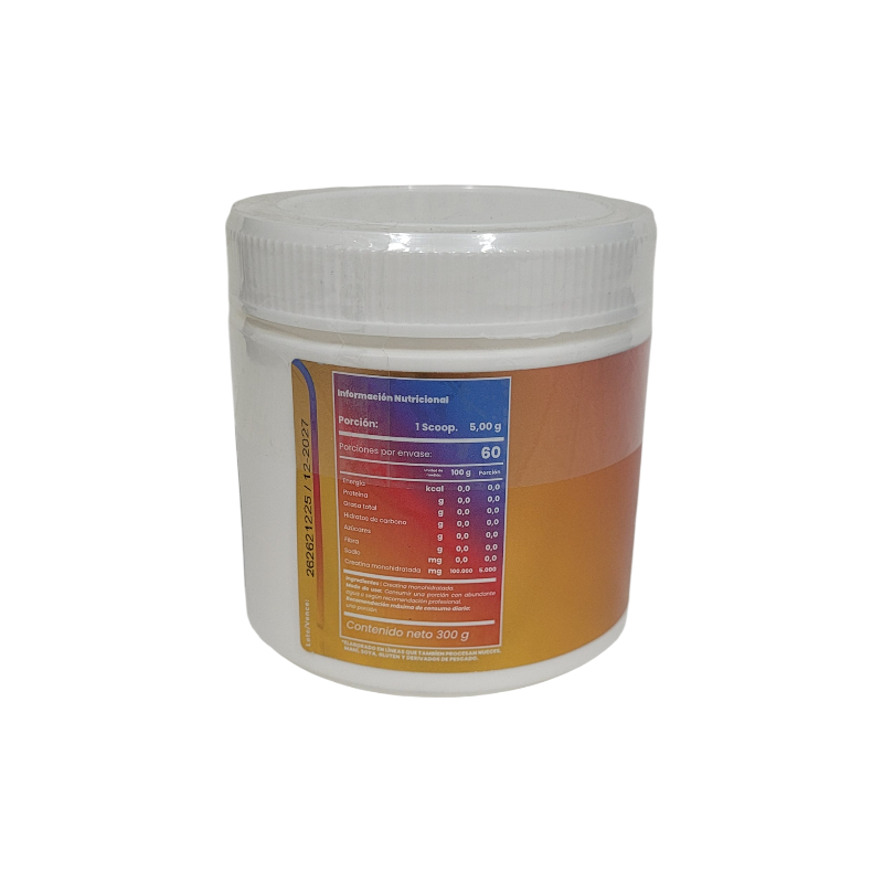Creatina Monohidratada Bloody Hell 300 Gramos 60 Servicios