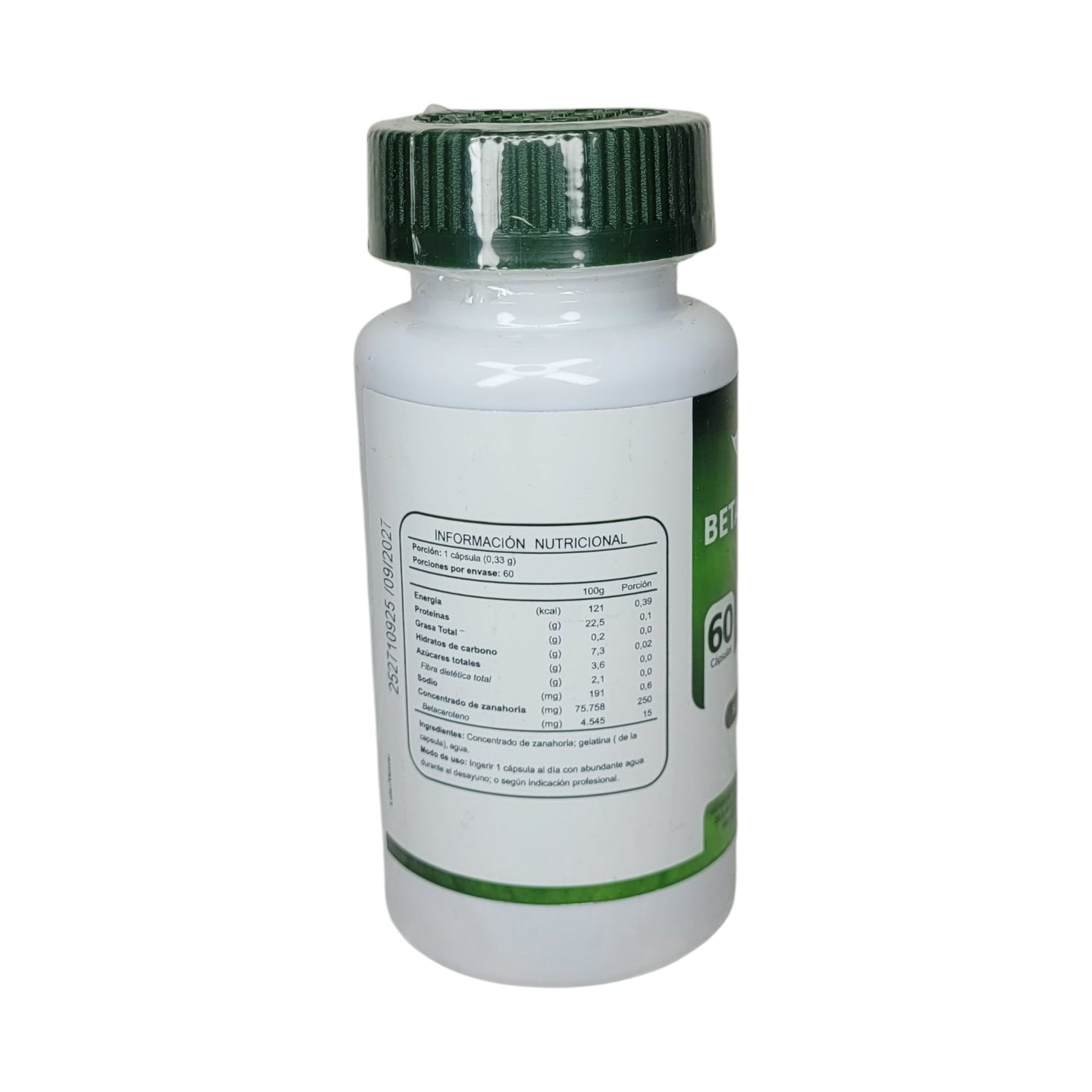 Betacaroteno FNL 60 Cápsulas Protección Solar Antioxidante