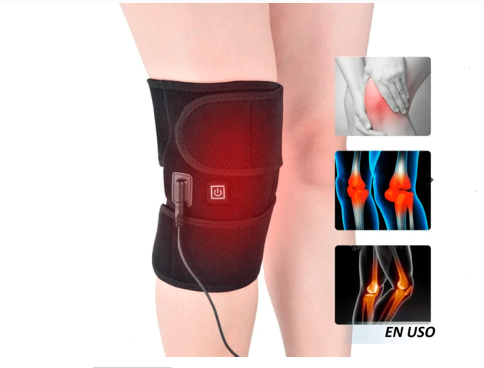 Rodillera Térmica Recargable Con Grafeno Knee Heating Pad