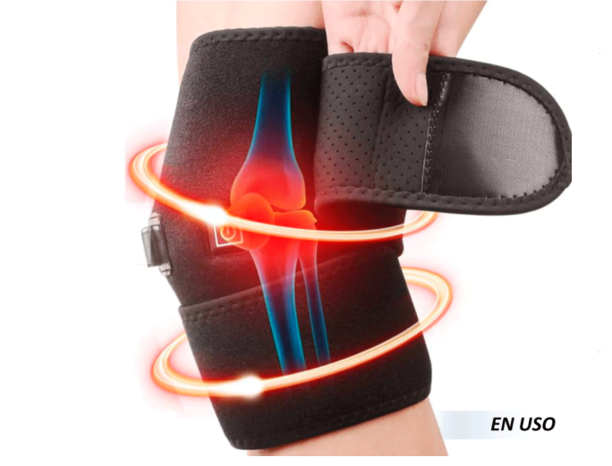 Rodillera Térmica Recargable Con Grafeno Knee Heating Pad