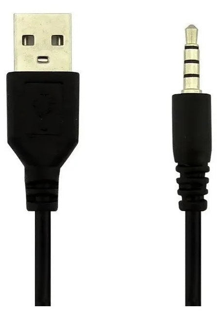 Cable Usb Macho A Plug Jack 3.5 Mm 1,5 Metro Celular Musica