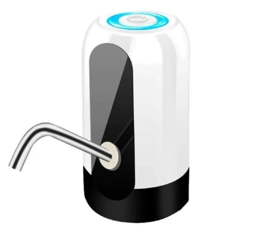 Dispensador Automático De Agua Recargable Usb Blanconegro