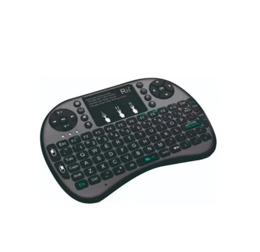 Mini Teclado Inalámbrico Con Iluminación Led Mouse Touchpad