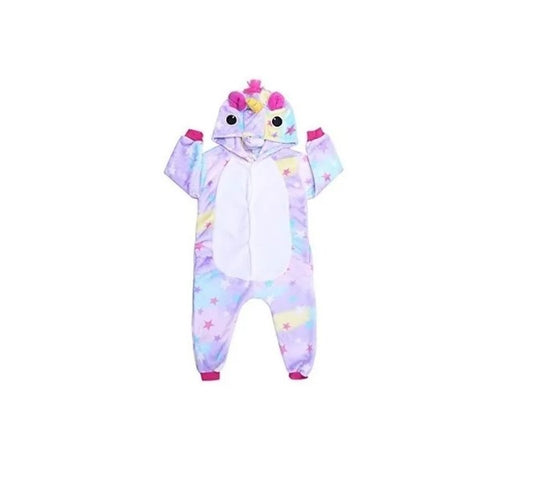 Pijama Con Hermoso Diseño De Unicornio Talla S