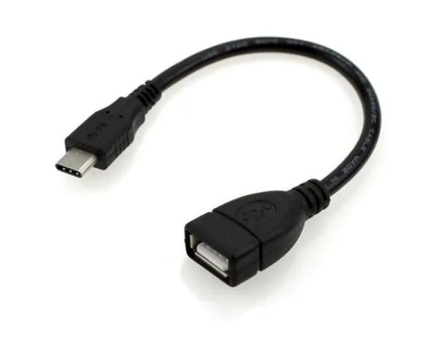 Cable otg tipo c usb hub para celular pendrive mouse teclado