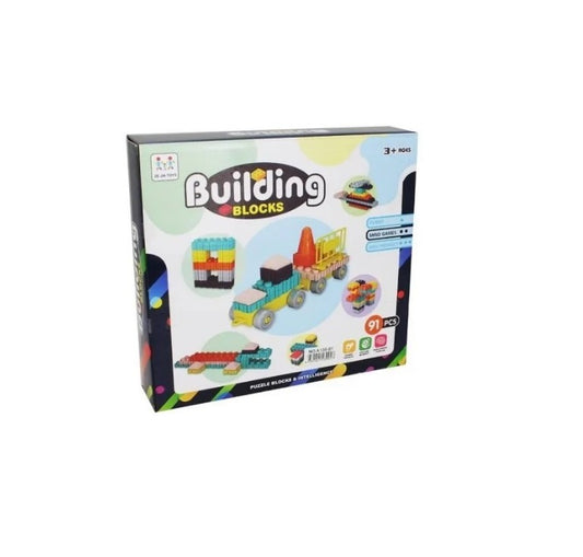 Juego Didactico Construccion Lego 91 Pcs - Building Blocks