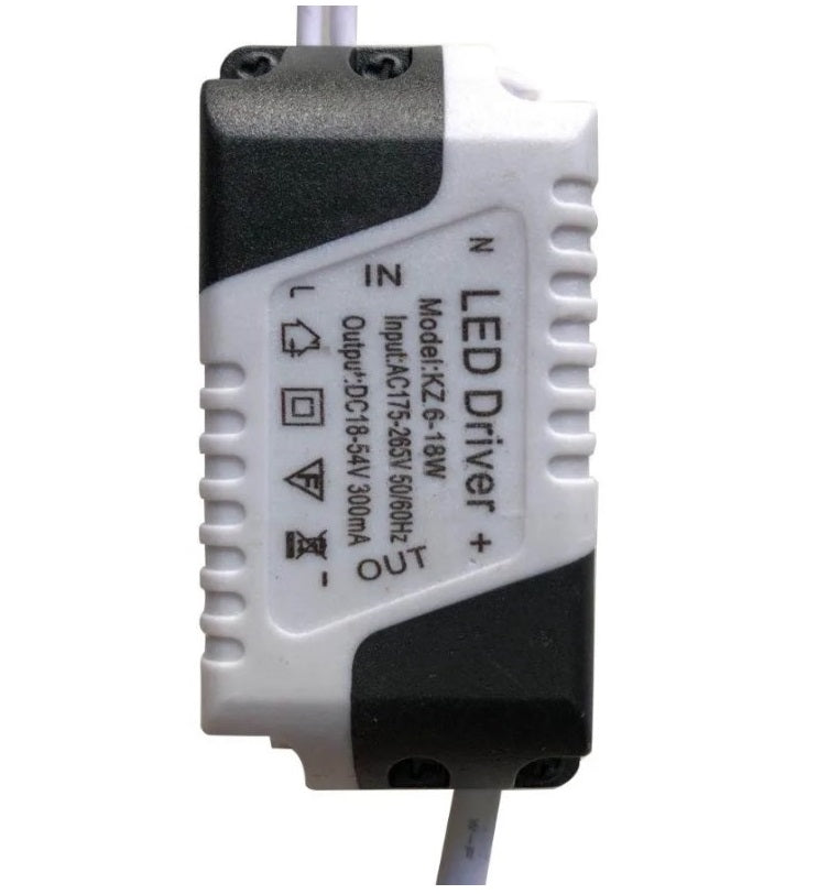 Led Driver 8w-18w Dc 300ma Transformador