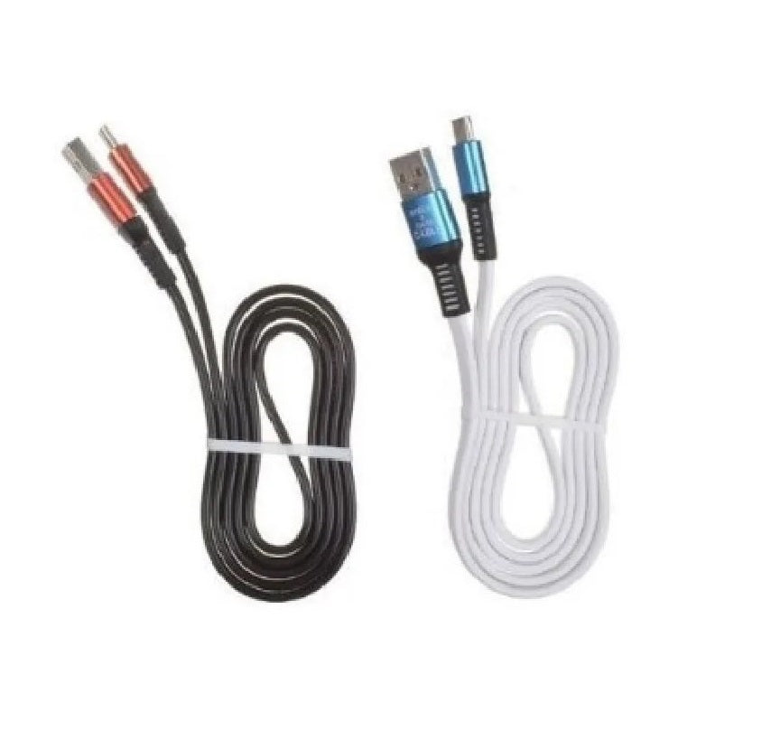 Cable Usb Tipo C Irm Carga Rapida Conectores Metal