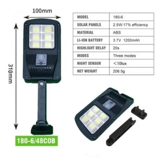 Foco Lampara De Pared Led Con Sensor De Movimiento Street Lamp