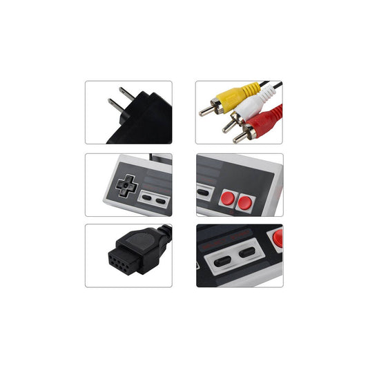 Consola Tipo Nintendo SNES + 2 Controles + 620 Juegos Incluidos